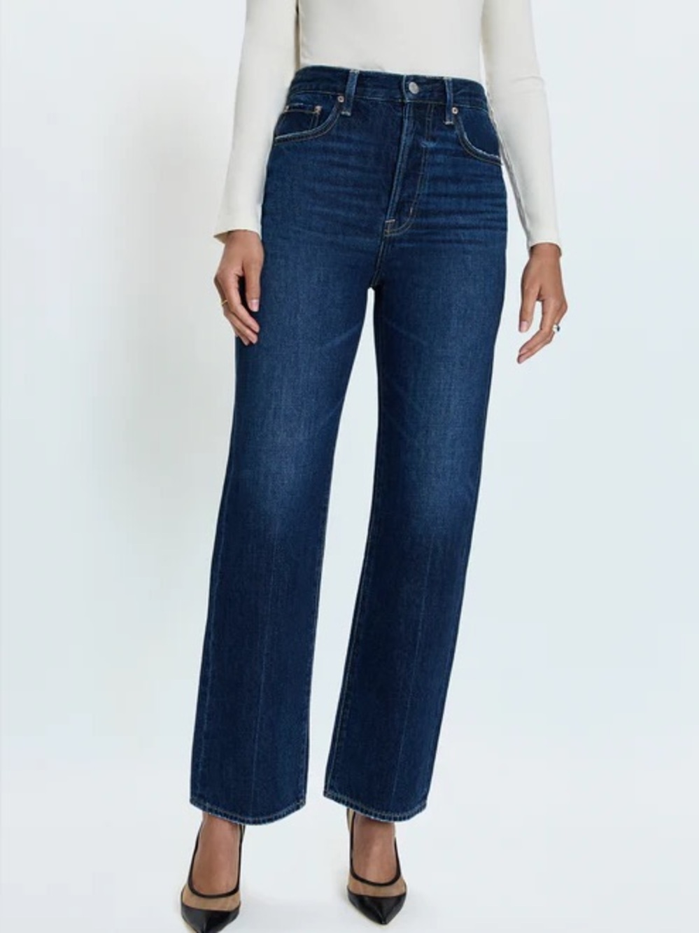 Pistola Cassie High Rise Straight Leg in Cultivate Wash